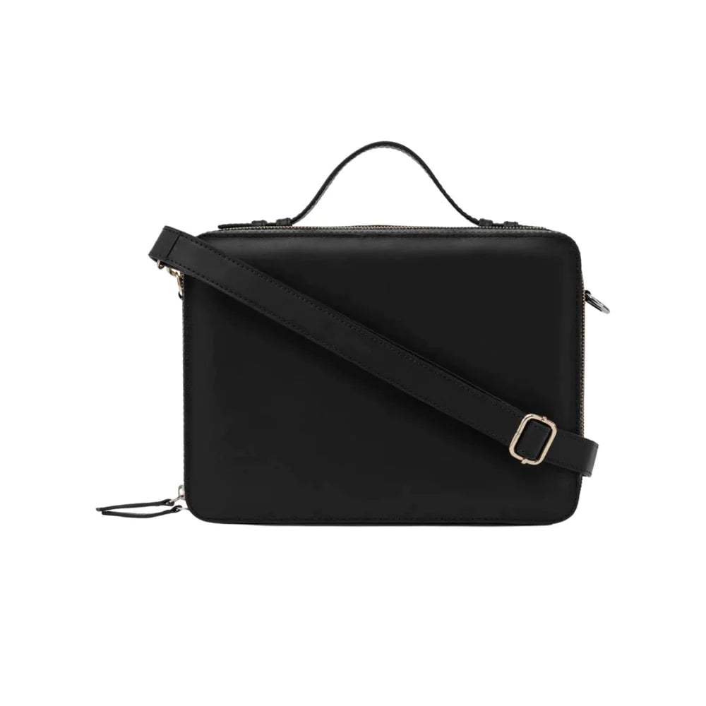 Mini Briefcase in Black