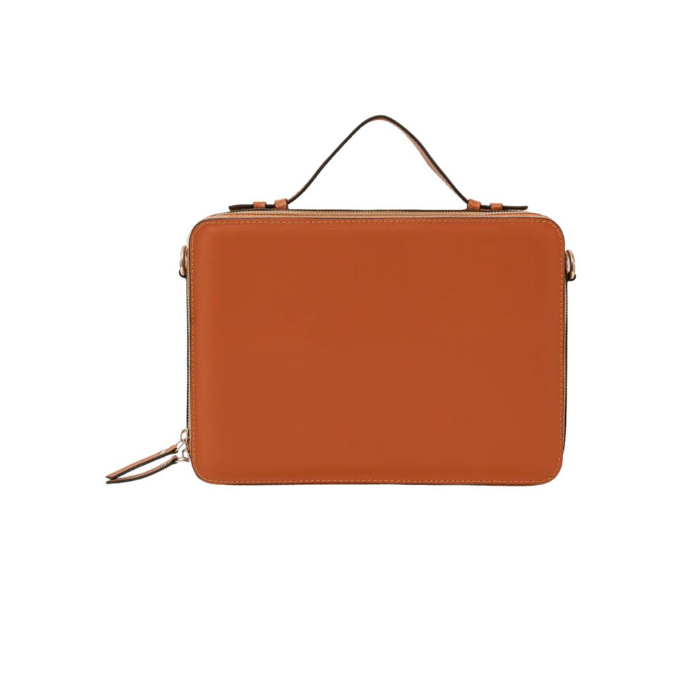 Mini Briefcase Tan