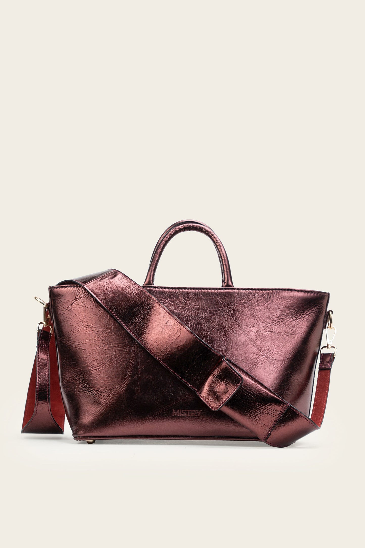 Basic Tote Metallic Red Size-12