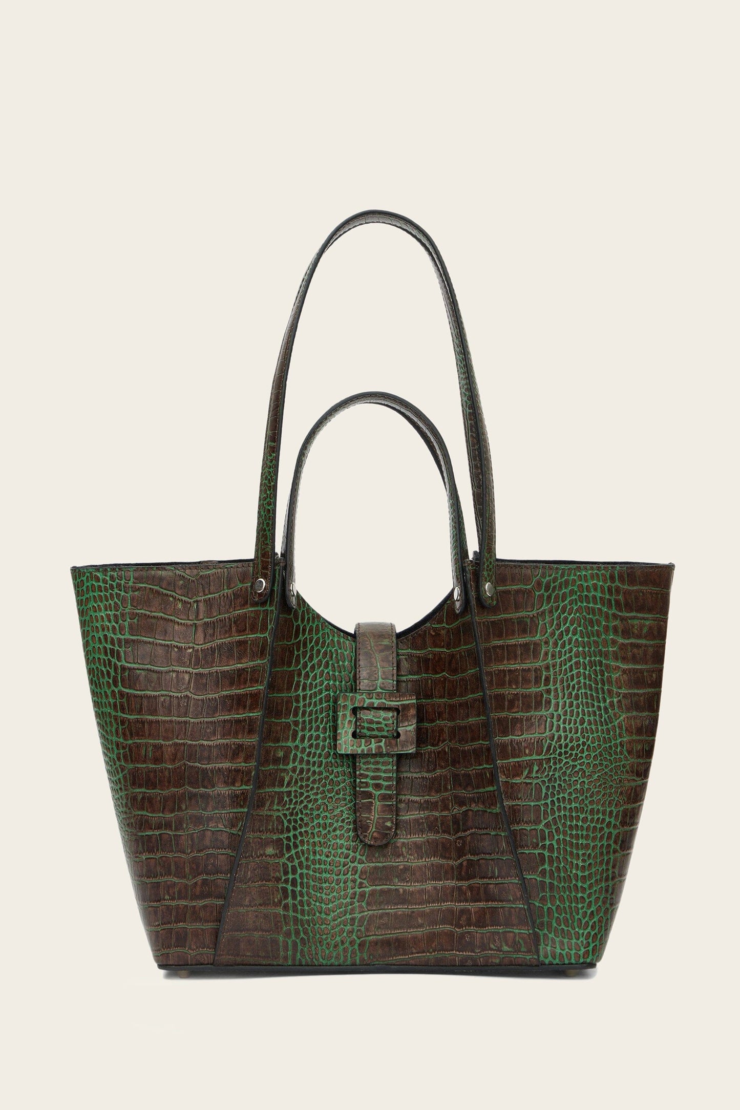 Madison Tote in Rare Green