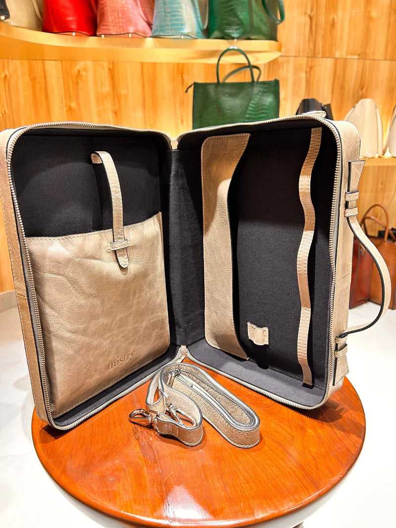 Limited Edition Briefcase in Stonewash