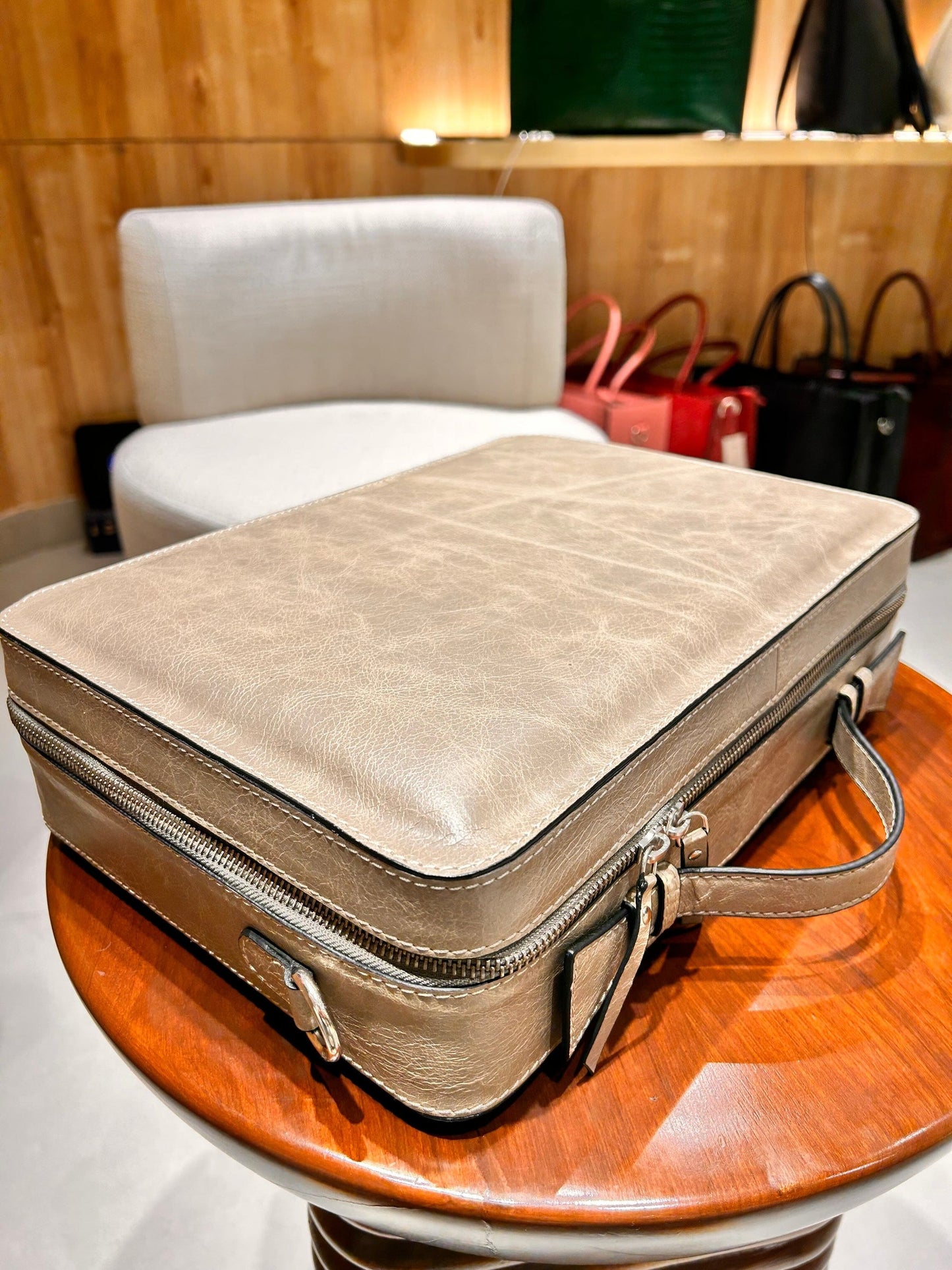 Limited Edition Briefcase in Stonewash